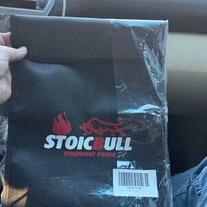 Stoic Bull Fireproof Document Pouch with Velcro (NEW)